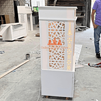 Bring Home Spirituality with Our 3D Om Corian Mandir Bring Home Spirituality with Our 3D Om Corian Mandir