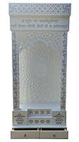 Om Corian Mandir With WPC SB3002 Om Corian Mandir With WPC SB3002