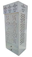 3D Corian Om Mandir With Door Jali SB3003 3D Corian Om Mandir With Door Jali SB3003