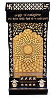 Om Corian Mandir With WPC SB3002 Om Corian Mandir With WPC SB3002
