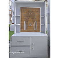 Om Mandir with Storage Space | Prime Wood