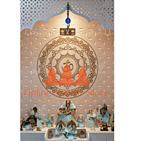 Serene Sanctuary Full Corian Mandir with Backlight Serene Sanctuary Full Corian Mandir with Backlight