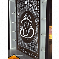 Buy Prime Wood Ganpati Ji Mandir with Storage Space Online