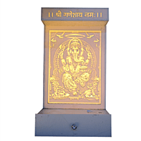 3D Corian Ganesh Ji Puja Mandir | Full Corian