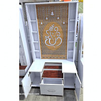 Buy Prime Wood Ganpati Ji Mandir with Storage Space Online Buy Prime Wood Ganpati Ji Mandir with Storage Space Online
