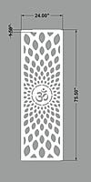 Mandir Back Jali SBMBJ05 Mandir Back Jali SBMBJ05