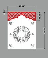 Mandir Palla Jali SBMPJ004 Mandir Palla Jali SBMPJ004