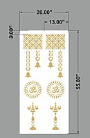 Mandir Palla Jali SBMPJ008 Mandir Palla Jali SBMPJ008