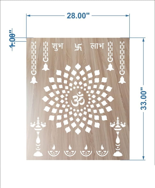 Mandir Back Jali SBMBJ010 Mandir Back Jali SBMBJ010